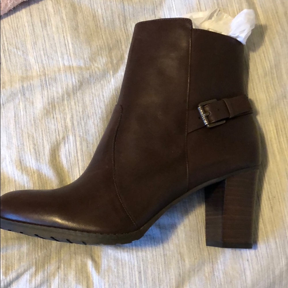 Brown Ralph Lauren Ankle Boots